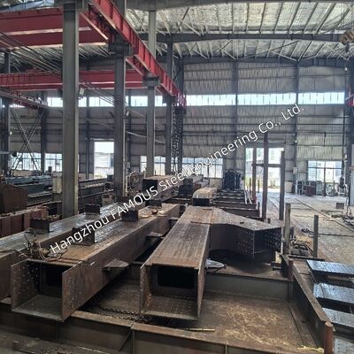 Heavy Steel Arch Bridge Engineered Fully to US AASHTO LRFD20 AISC303 & AWS D1.5 Welding Standards