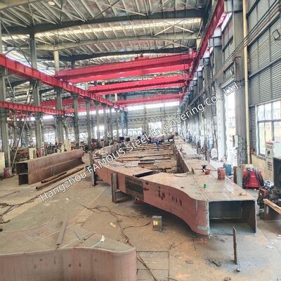 Precision Fabricated Steel Arch Bridge | AASHTO LRFD20 AWS D1.5 ASTM A709 Certified Heavy Structure