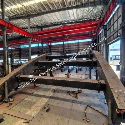 Prefabricated AASHTO LRFD Steel Arch Bridge for Highway and River Crossing Projects