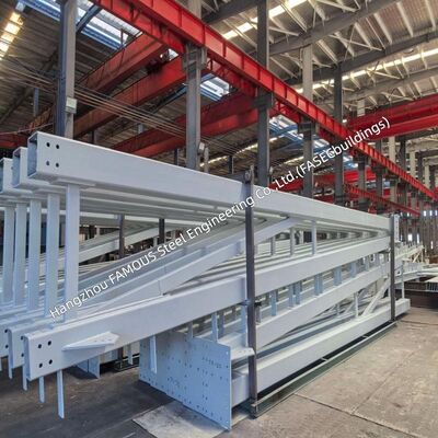 Pre-Engineered Steel Truss Offering Rapid Installation for Warehouse and Production Halls