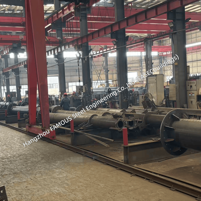 AS4100 Compliant Tubular Steel Columns for Australian Building Projects – Custom Fabricated with AS/NZS 1554 Welding and NDT Inspection