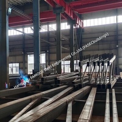 ASTM A572 High-Strength Steel Truss for Heavy Industrial Workshops – Factory Pre-Assembled
