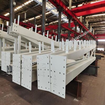 Galvanized Steel Truss Framework for Warehouse & Workshop Construction