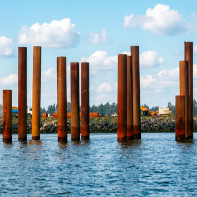 Core Bridge Foundation Systems | Heavy-Duty Steel Piling Solutions