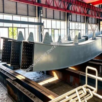 Weather-Resistant AASHTO LRFD Steel Arch Bridge for General Highway & Crossing Infrastructure