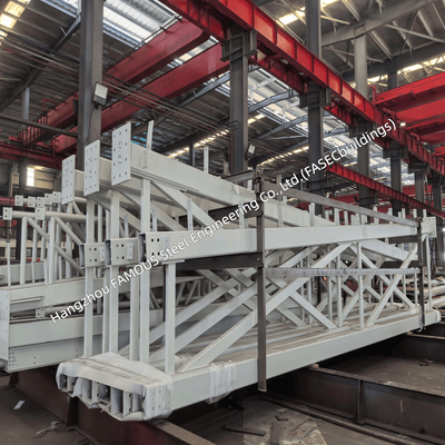 Pre-Engineered Steel Truss Offering Rapid Installation for Warehouse and Production Halls