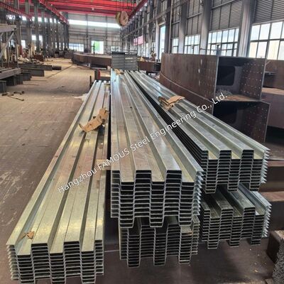 4mm S350 Hot Galvanized Composite Steel Bridge Decking for Highway Permanent Formwork