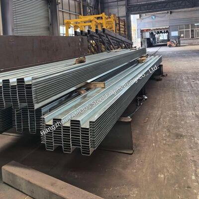 Factory Direct Galvanized Steel Bridge Deck Panels (Comflor Profile Equivalent)